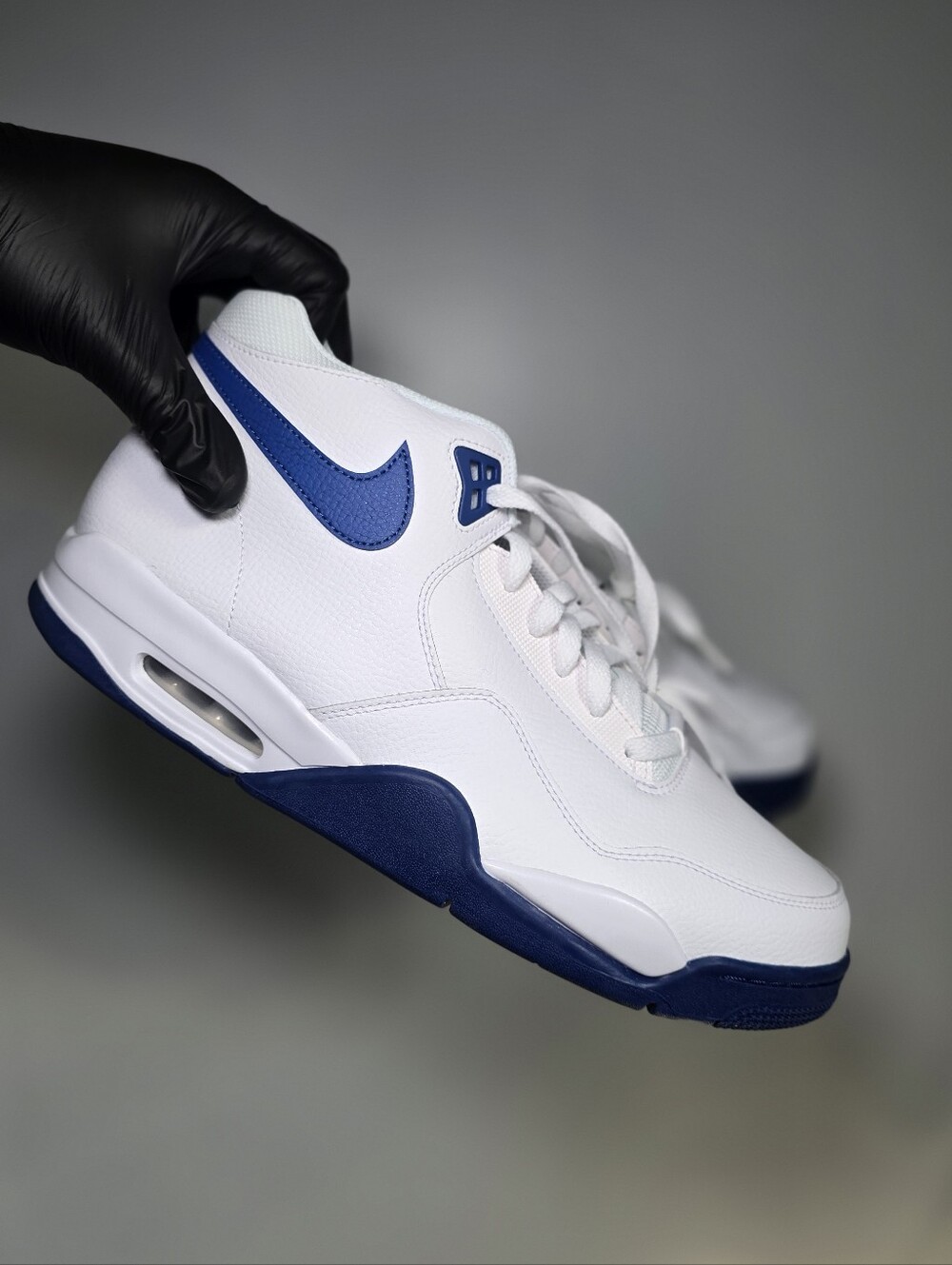 Nike Air Flight Legacy White Game Royal Blue BQ4212-103 Mens Size 14 New No Lid